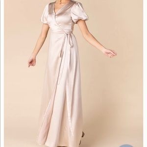 Arbor & Co champagne dress